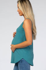 Jade Basic Sleeveless Maternity Top