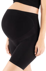 Black Belly Bandit Thighs Disguise Maternity Support Shorts