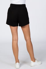 Black French Terry Sweat Shorts