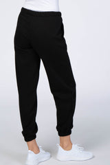 Black Basic Sweatpants