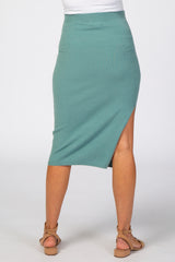 Jade Knit Fitted Maternity Skirt