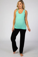 Mint Fitted Maternity Tank Top