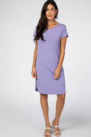 Lavender Basic Dress