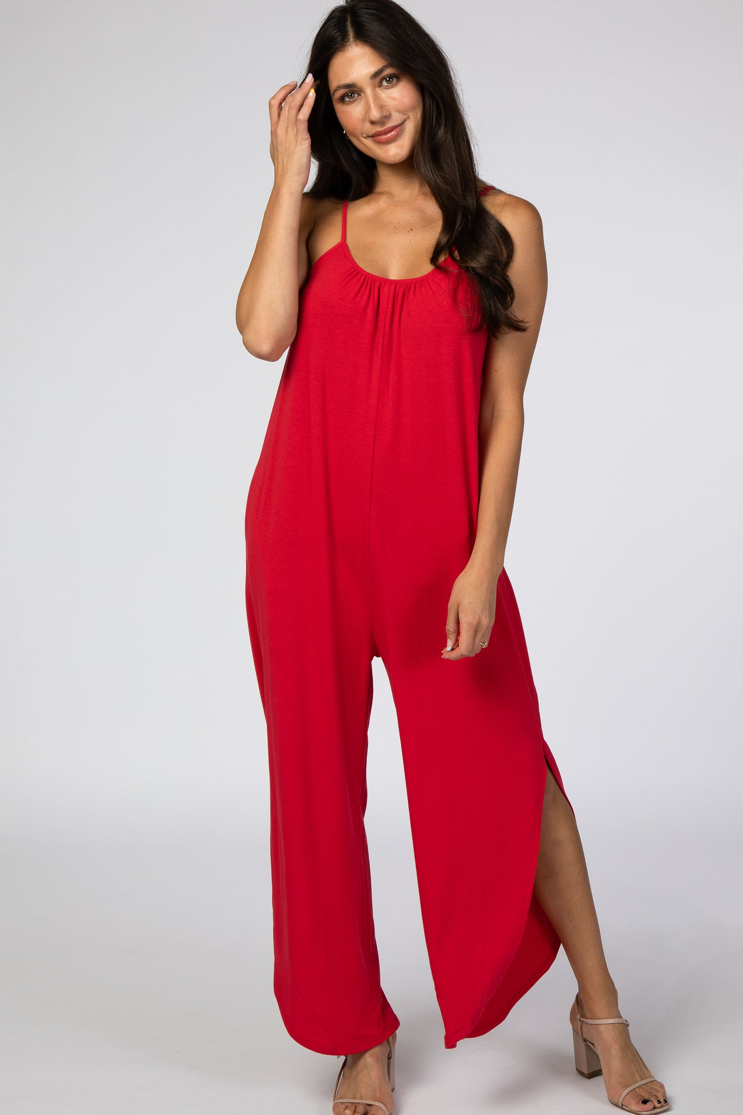 Xihbxyly Jumpsuits for Women, Overalls Women Maternity Jumpsuit Women Loose  Fit Linen Overalls for Women Wide Leg Rompers Cotton Overalls with Pockets  Girls Return Gifts - Walmart.com