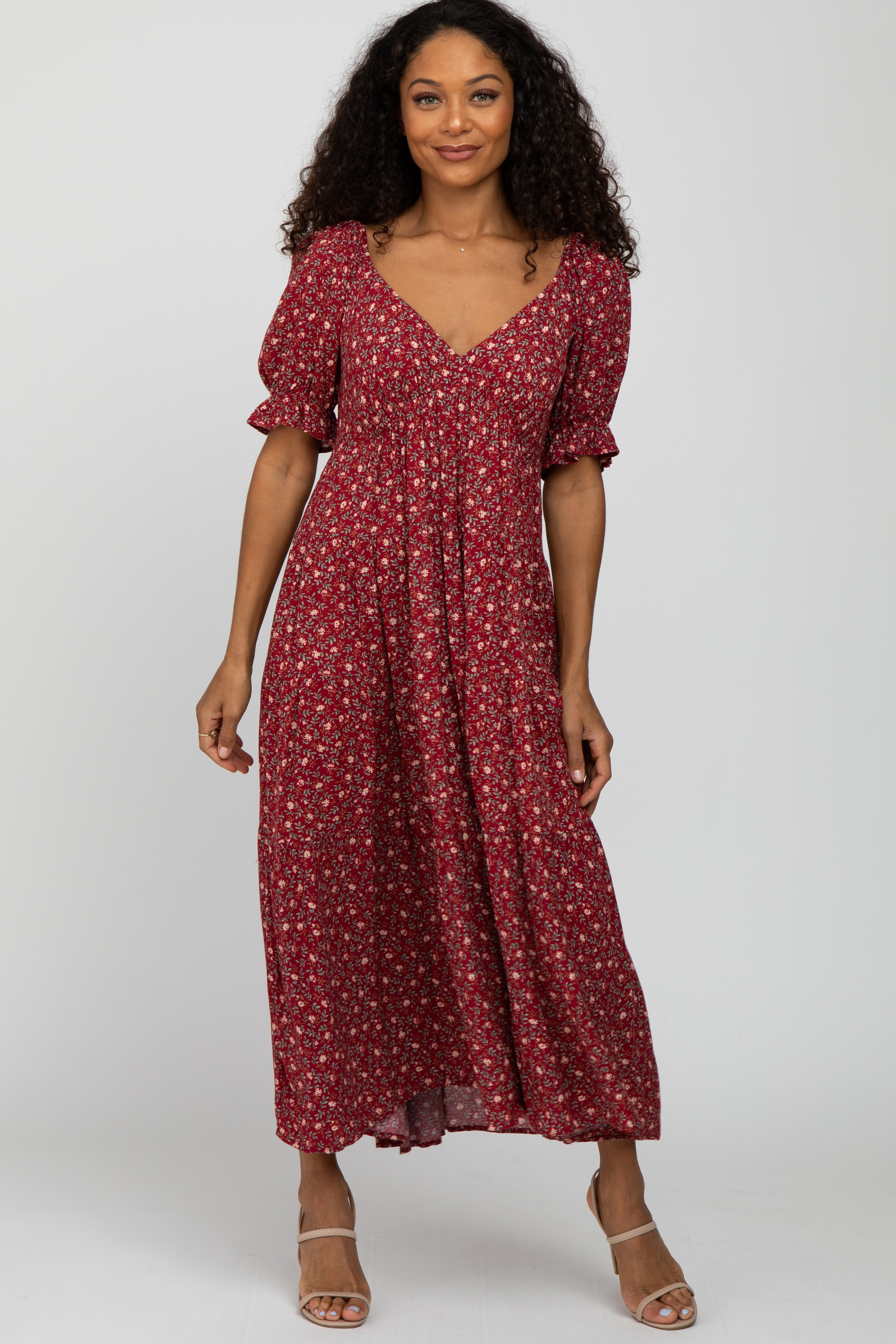 open lace back dress Sally Midi Dress main image 1