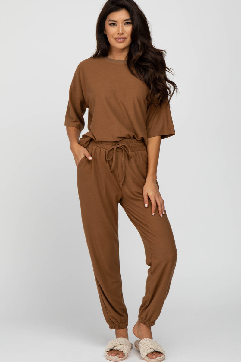 Camel Jogger Lounge Set PinkBlush