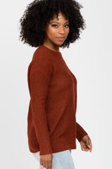 Rust Basic Sweater