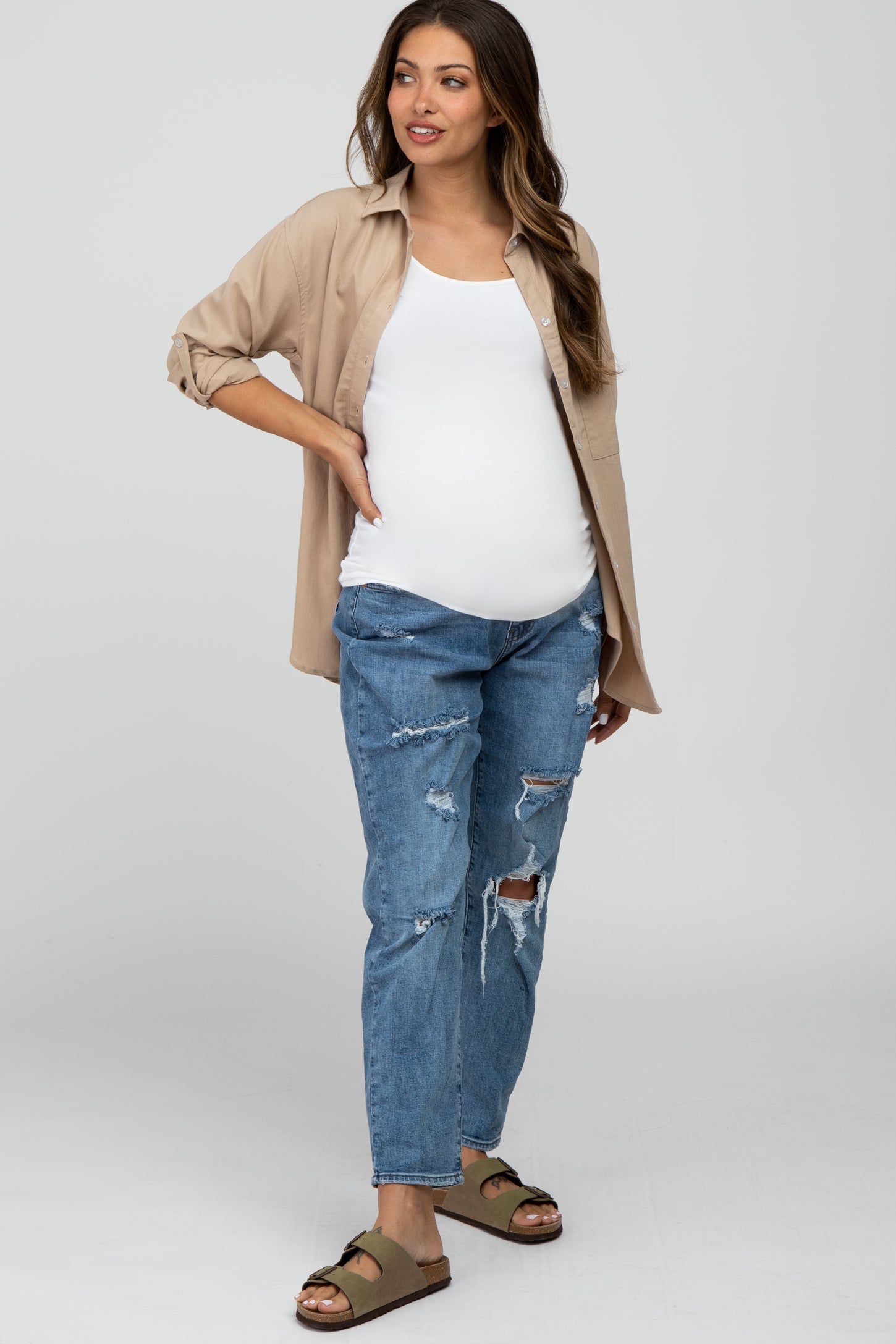 Kancan Jesse Distressed- Maternity
