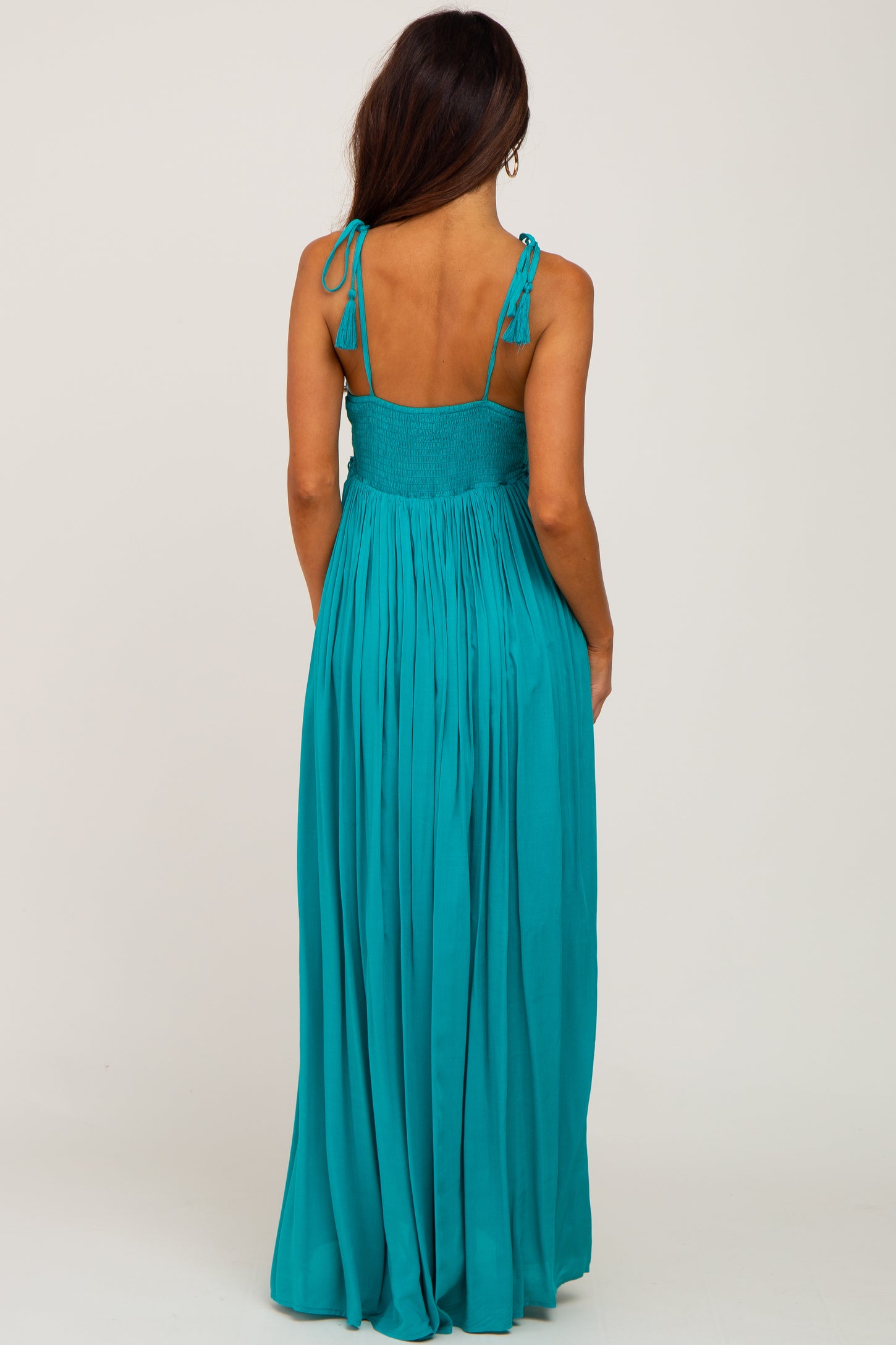 turquoise lace maxi dress Vanessa Lace Maxi Dress - Turquoise