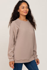 Taupe Long Sleeve Top