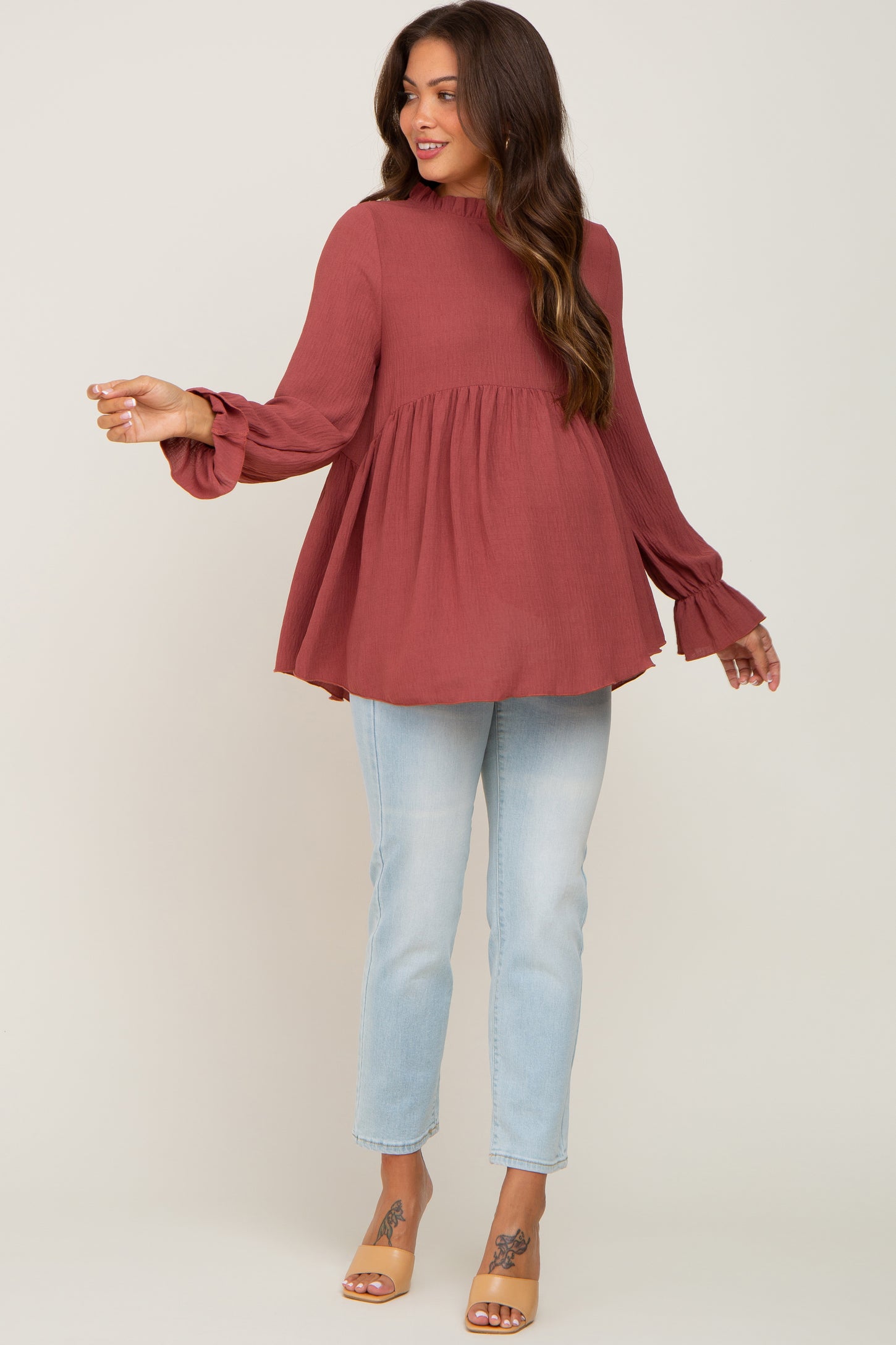 The Cutest One Shouldered, Ruffled Top On Sale For $38 + These