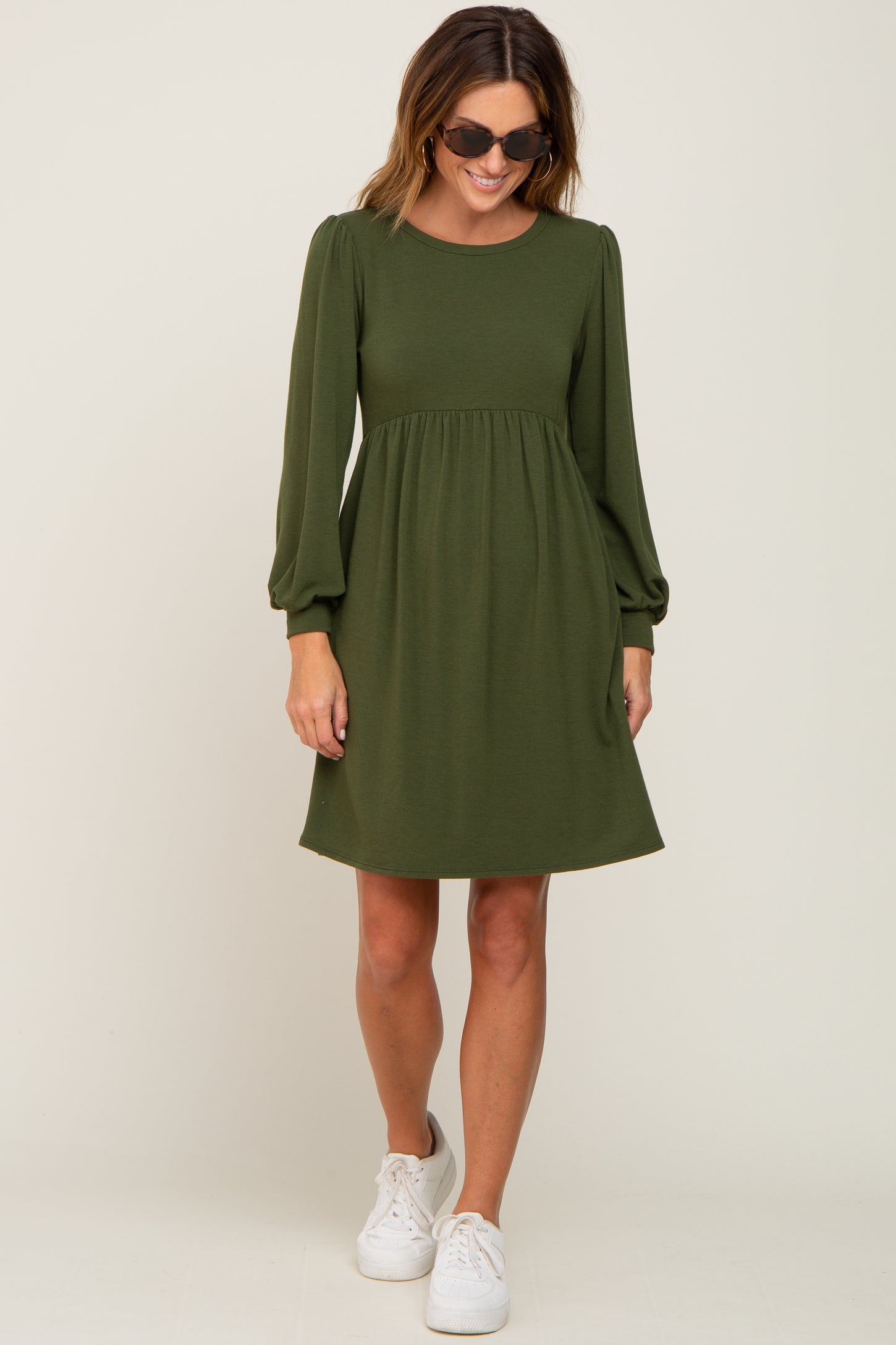 long sleeve terry dress LONG SLEEVES TERRY DRESS Black / 3