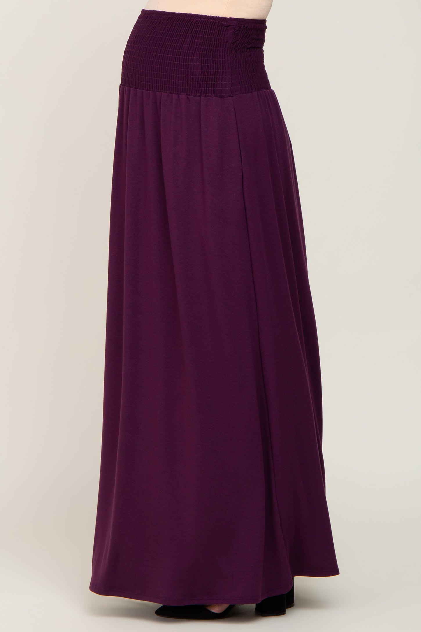 Ameynra fashion. Dark-purple maxi skirt Hand Towel by Sofia Goldberg -  Pixels
