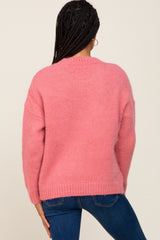 Pink Chunky Knit Sweater