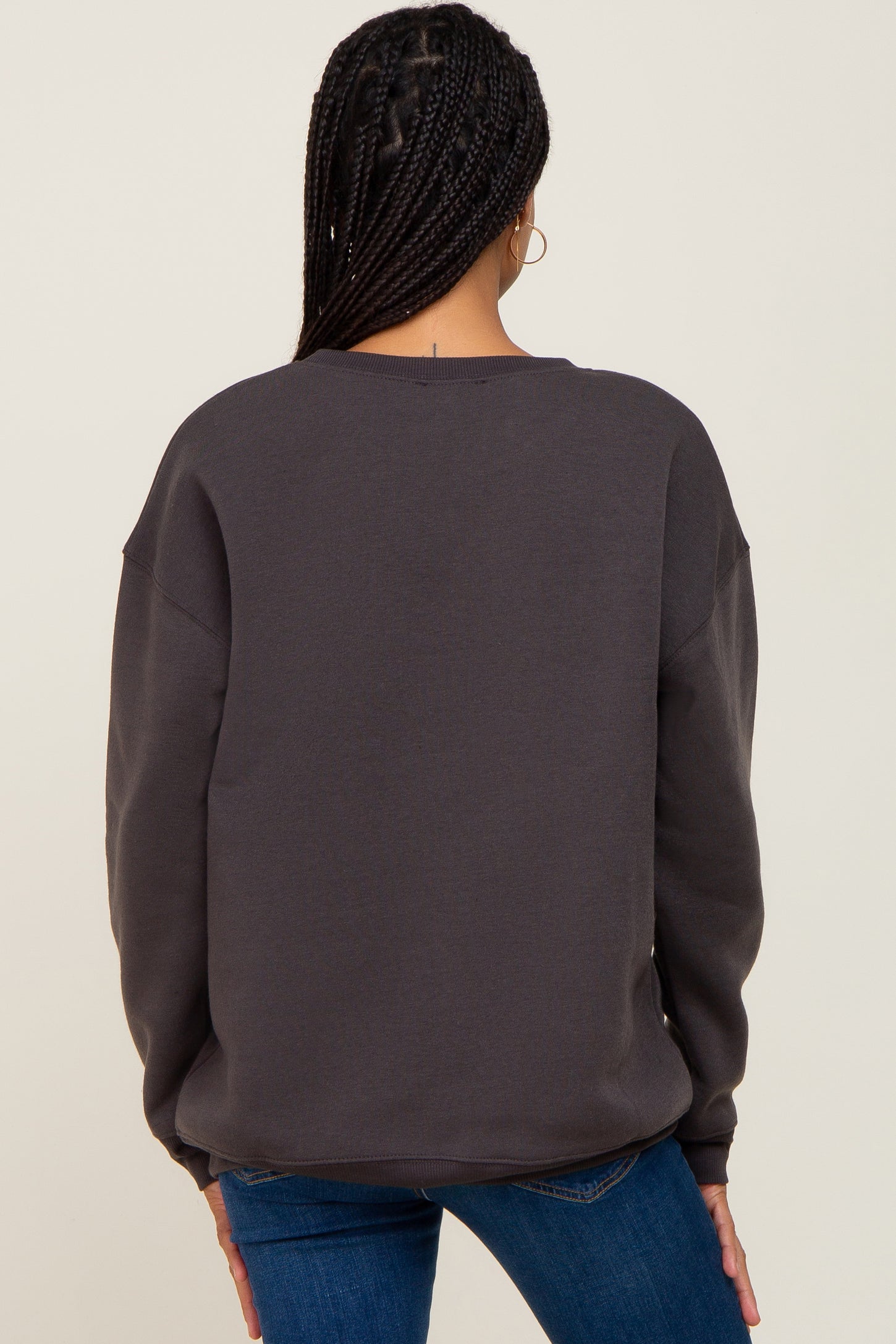 Charcoal Basic Sweatshirt