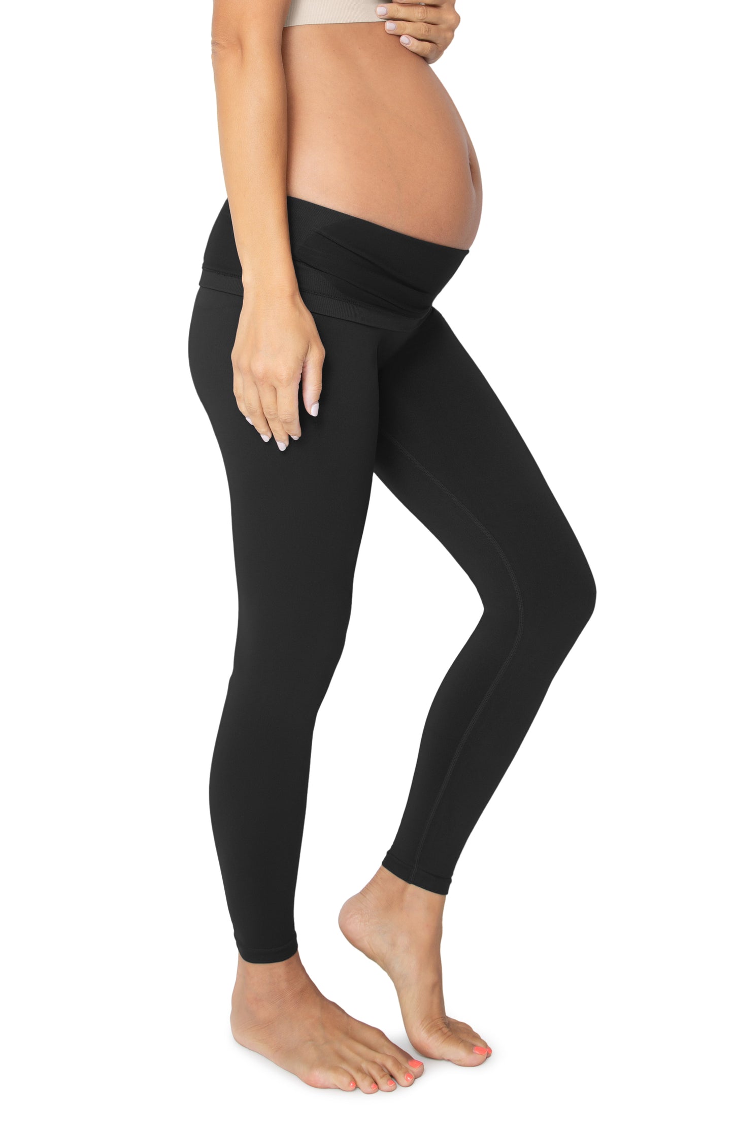 Charcoal Belly Bandit Bump Support Leggings– PinkBlush