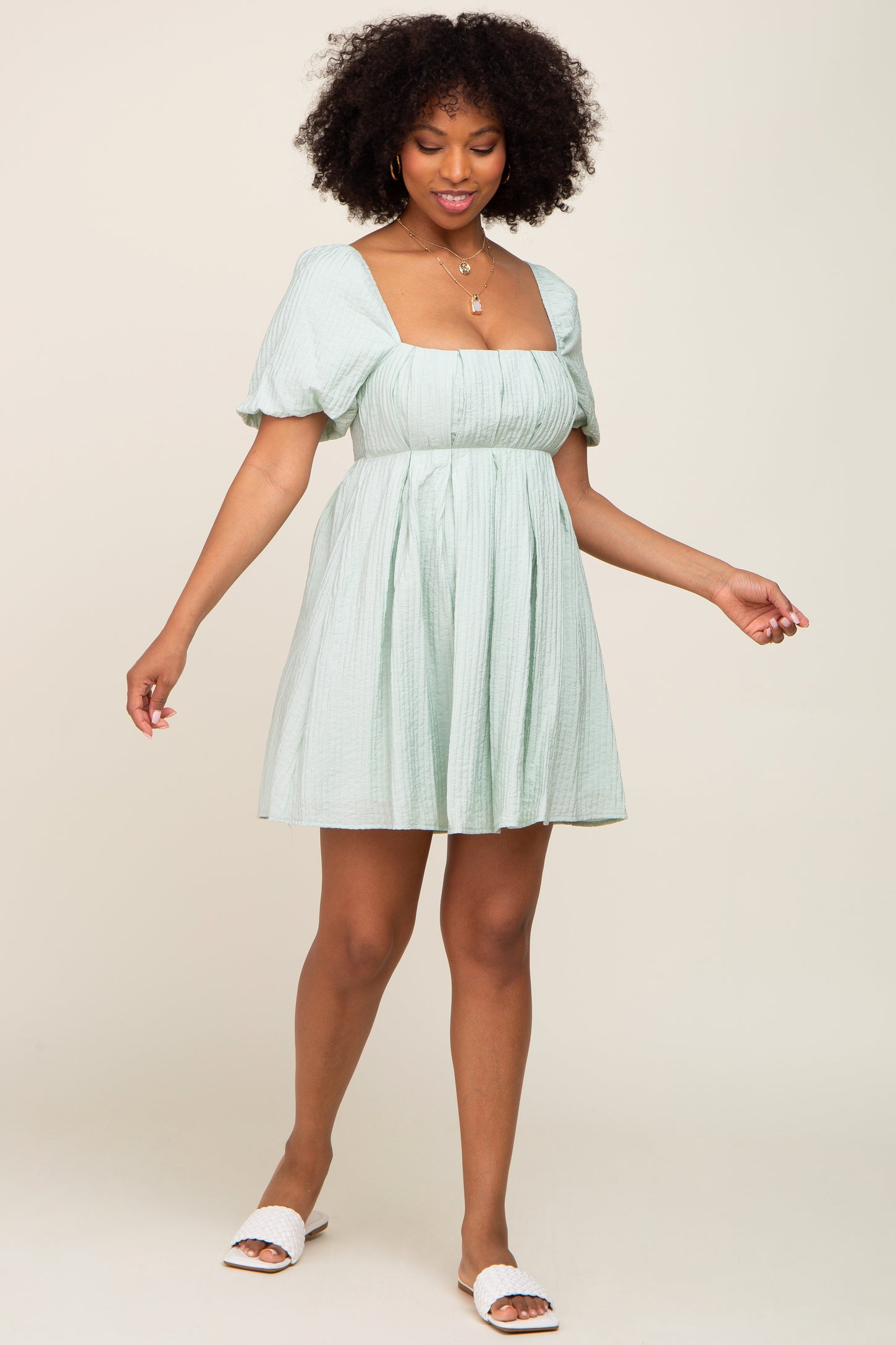 mint green striped dress Sunday Stroll Green Striped Dress Shop the Mint