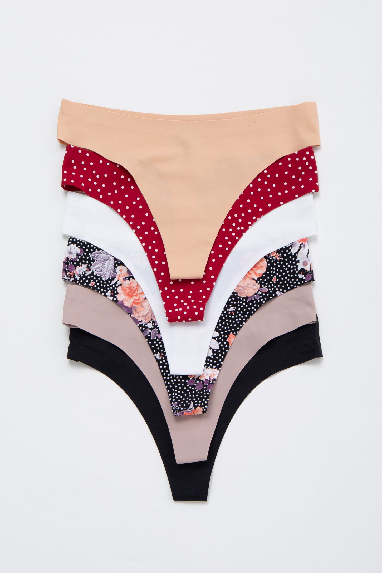 Multicolor Seamless Maternity Thong Underwear Set– PinkBlush