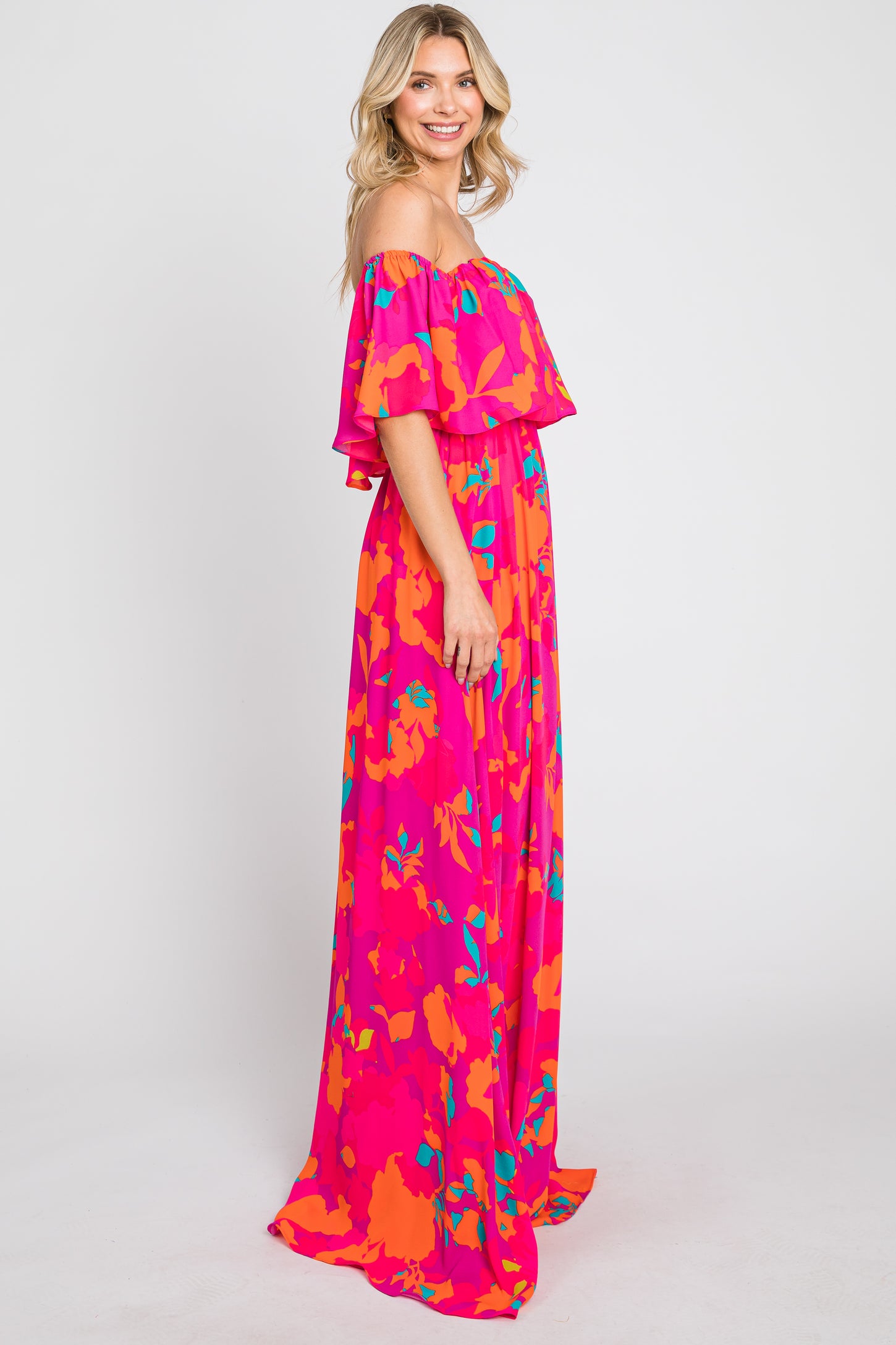 flouncy maxi dress Norah Boutique | Union Station, DC