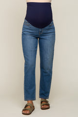 Blue Mom Style Maternity Jean