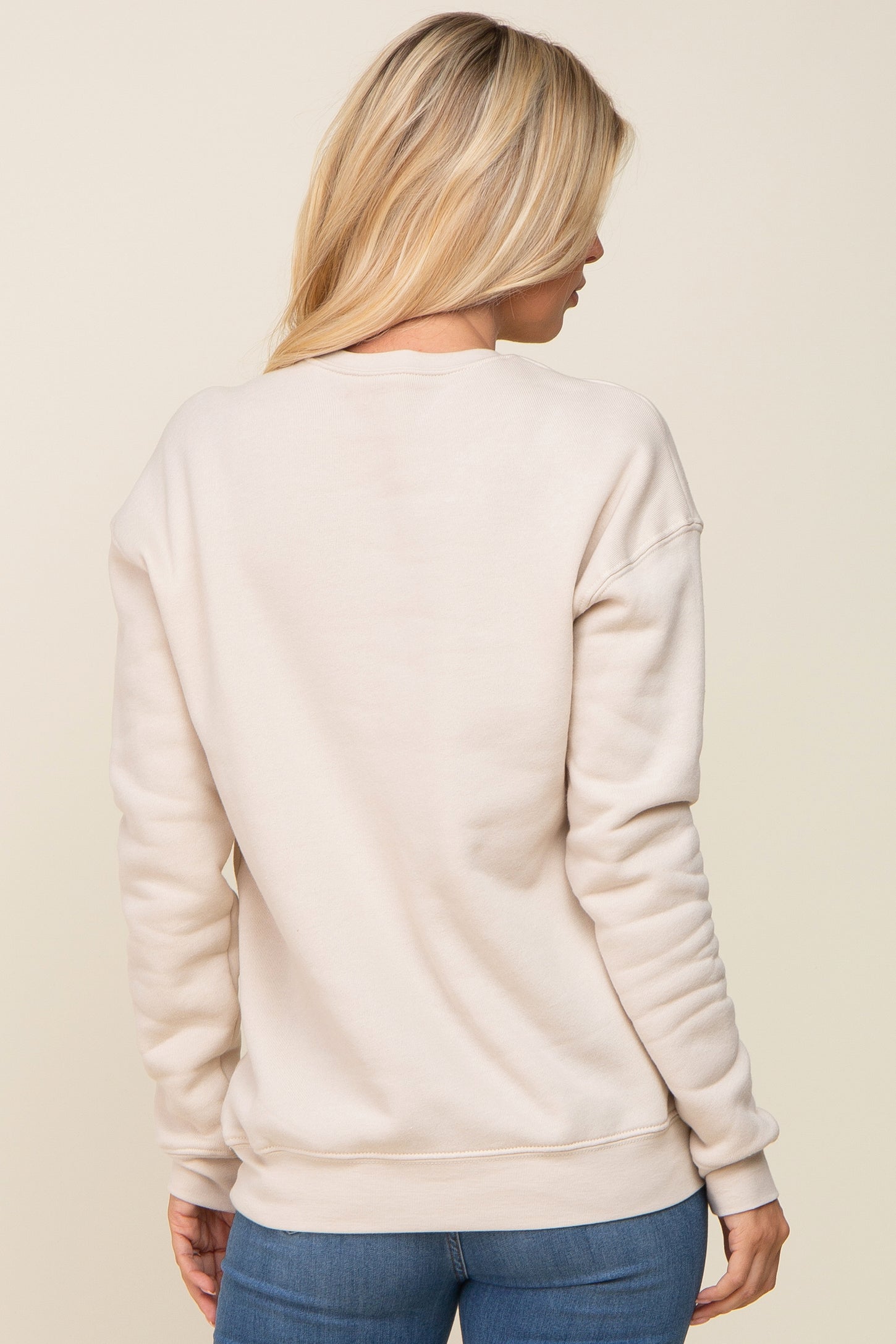 Cream Ultra Soft Mother Sweatshirt