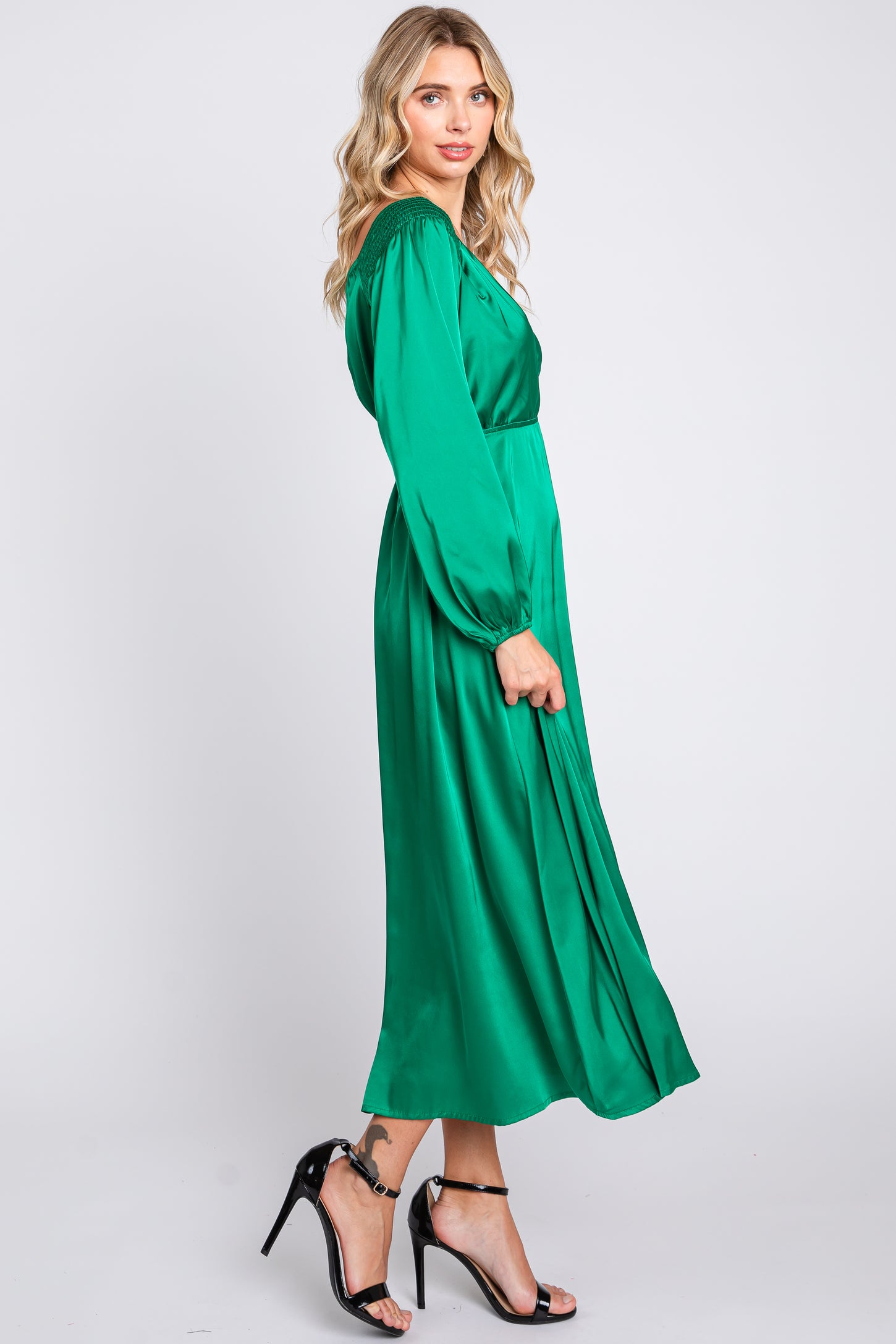 Green Wrap Dress Midi Midi Dress Green Satin Long Sleeve Wrap Dress Midi Wrap Dress Long Green Wrap Dress Midi Midi Dress Green Satin Long Sleeve Wrap Dress Midi Wrap Dress Long