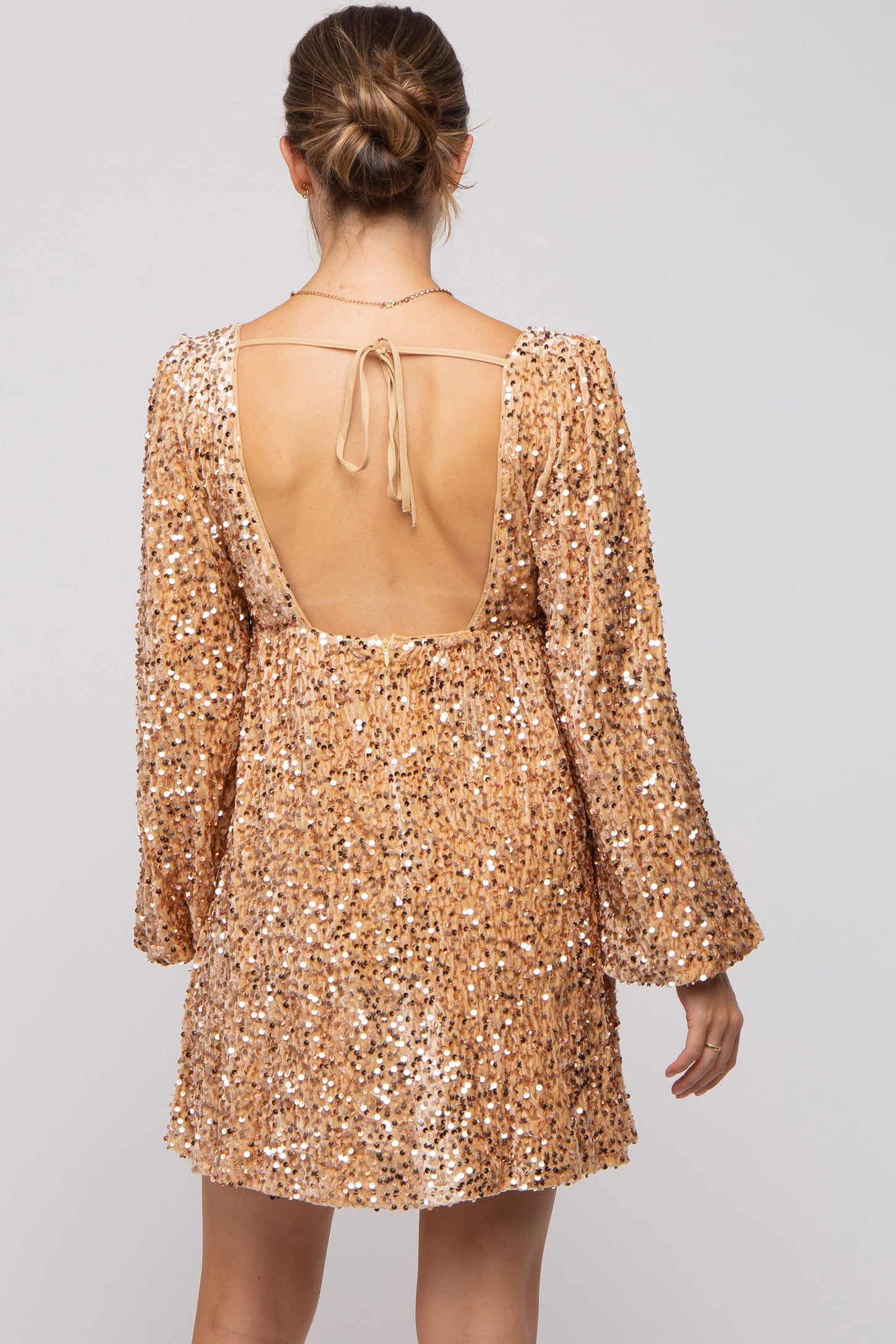 gold maternity cocktail dress Azazie A-Line V-Neck Floor-Length Stretch Satin Maternity Bridesmaid Dresses