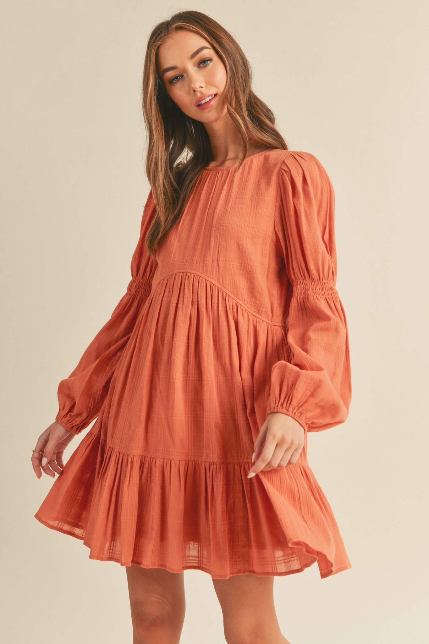 chinese dress ladies Darya Long-Sleeve Dress