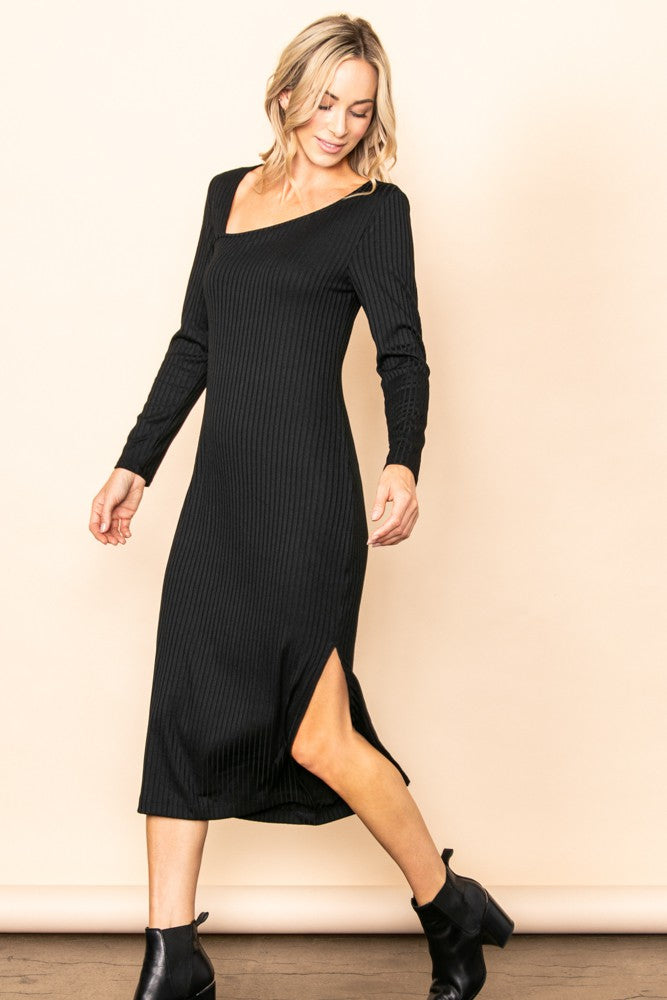 Top more than 220 midi dress with slit super hot