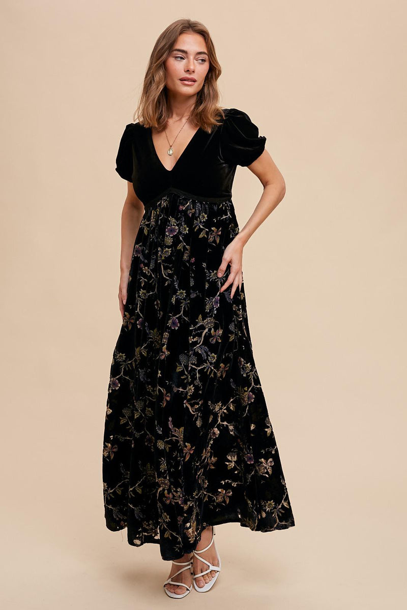 graceful arrival black floral burnout backless maxi dress Velvet – PinkBlush Burnout Velvet Stretch Mesh. Sherri Hill 56161 Long HEYSON Size:Pant Size 36 (Belt Size 38)