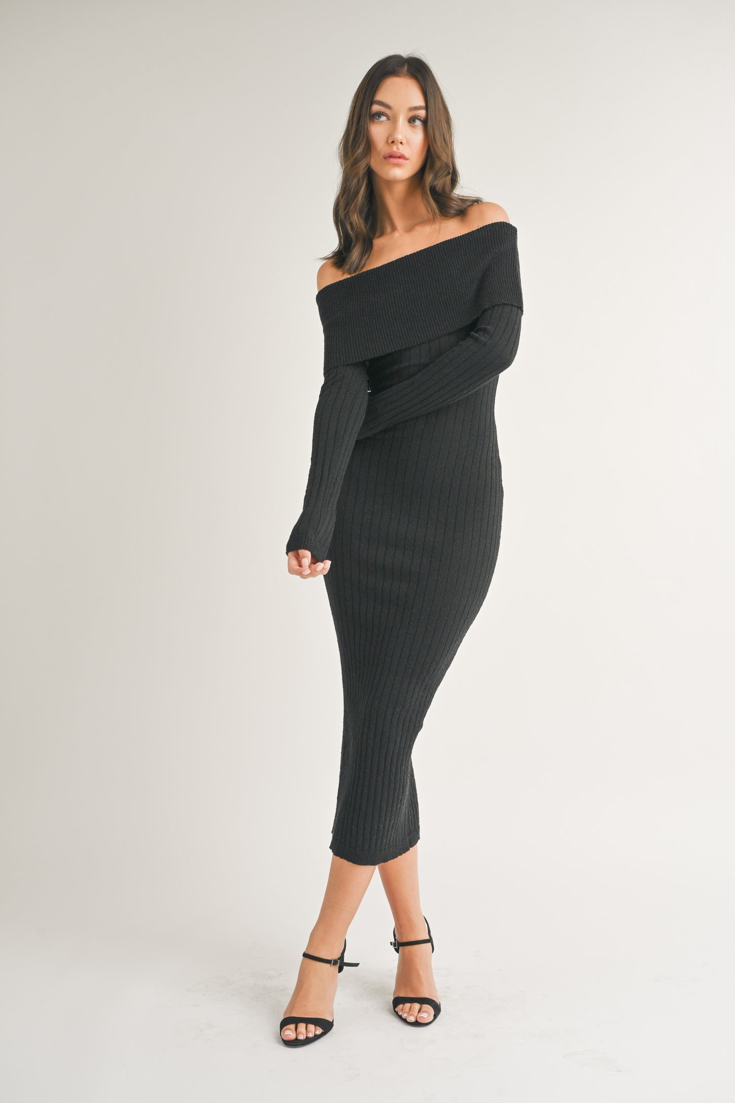 Black Rib Knit Off Shoulder Maternity Maxi Dress PinkBlush Black Rib Knit Off Shoulder Maternity Maxi Dress PinkBlush