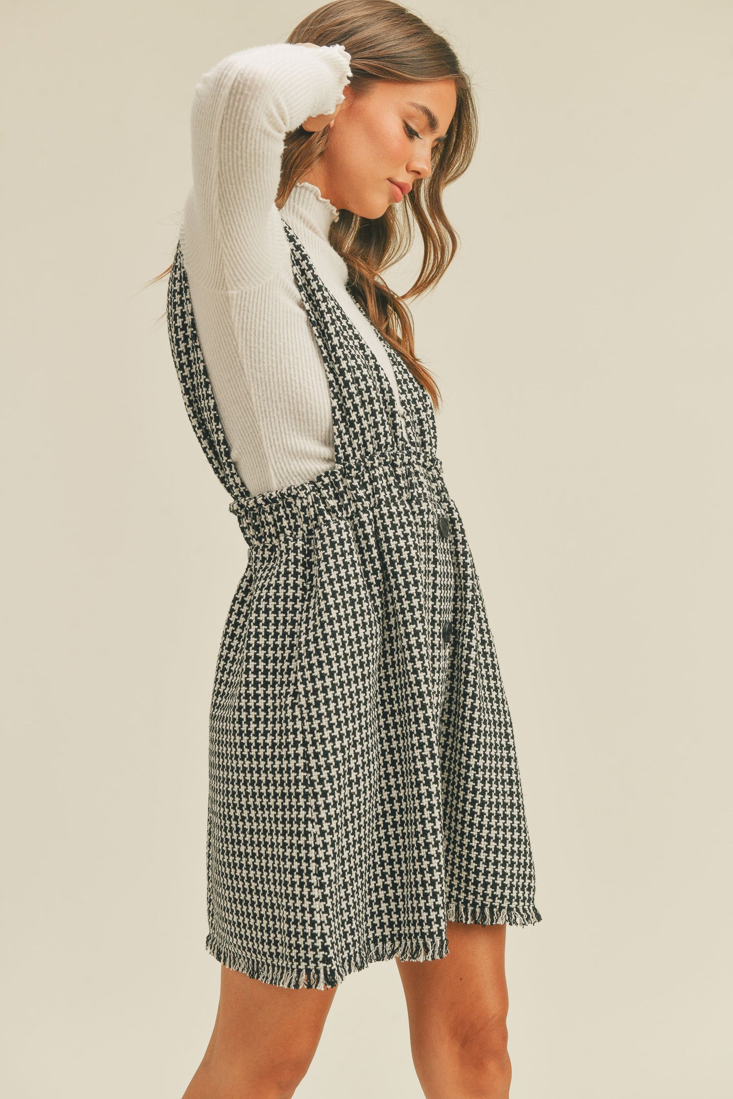 Black Tweed Dress – PinkBlush