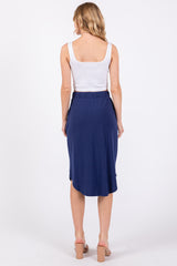 Light Navy Blue Skirt