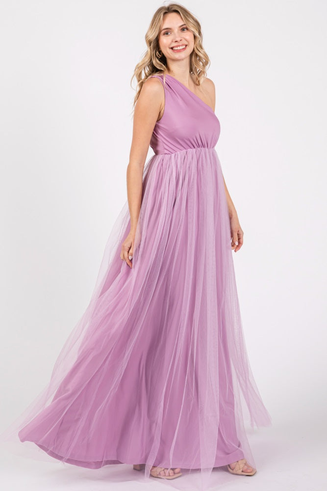 knee length dresses for ladies A-Line Lilac Tulle Long Prom Dress Elegant V-neck Graduation Dress, GP155 –  jkprom