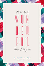 PinkBlush "Most Wonderful Time" Email Gift Card