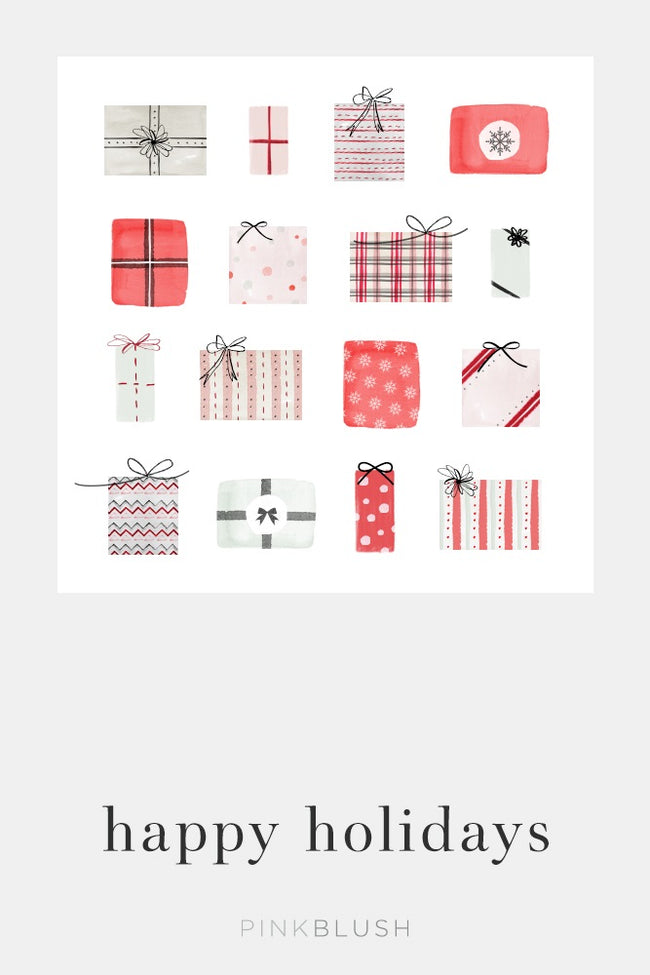 PinkBlush Holiday Gift Email Gift Card